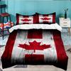 Canada Day Celebration 3PCS Bedding set,Ideal for 1pc Duvet Cover And 2pcs Pillowcases Perfect for Fan gift,Ideal for Bedroom, Dormitory