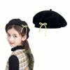 Girls Beret Knit Subculture Painter Hat Festive Hat for Autumn Winter Windproof for Street Photography Props