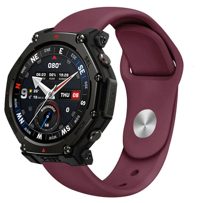 Спортивный силиконовый ремешок 18/20/22 мм для Amazfit T-REX3 Pro 48/44 мм Active 2 Браслет Ремешок для запястья для Amazfit Helio Balance 2-1/Bip 6-5