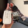 Чехол для ключа для Toyota: Подходит для Corolla, Camry, Levin, Avalon, Highlander, RAV4 и CHR - Женская сумка-ракушка с пряжкой