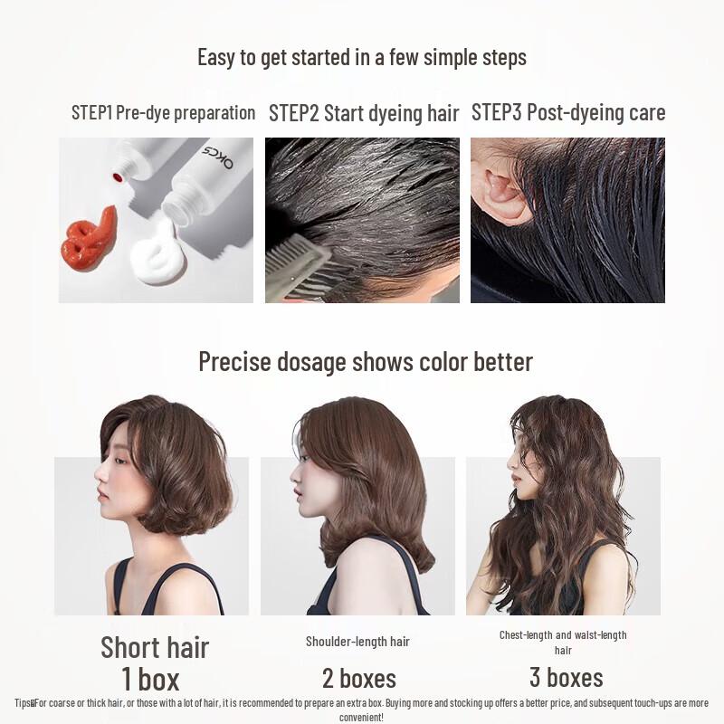 Крем-краска для волос на растительной основе для седых волос