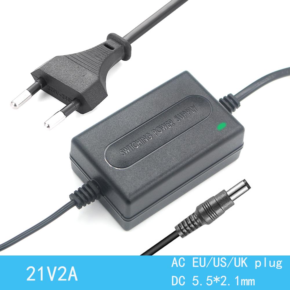 21V 1.5A 2A 3A 4A 5A 10A Intelligence Lithium Li-ion Battery Charger for 5S 18V Lithium Polymer Battery Pack DC 5.5*2.5MM 2.1MM