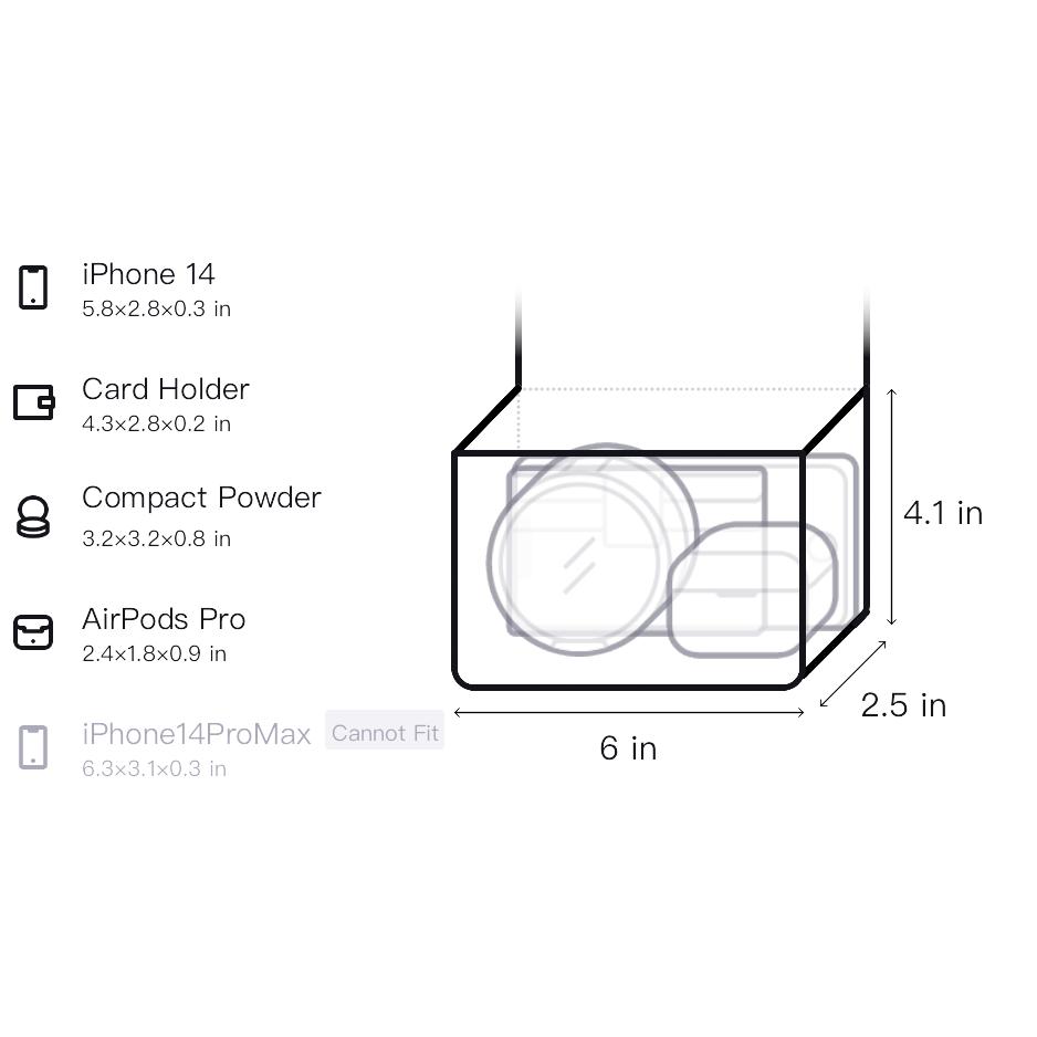 New COACH Dome Leather Handheld Makeup Bag Trumpets Women's Red & Brown CH528-SVRVB