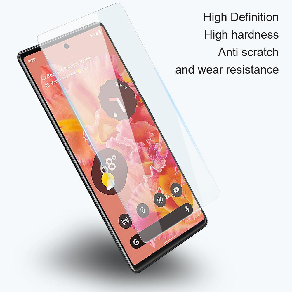 AMORUS For Google Pixel 10 Screen Protector 2.5D Arc Edge 9H High Aluminum-Silicon Glass Film