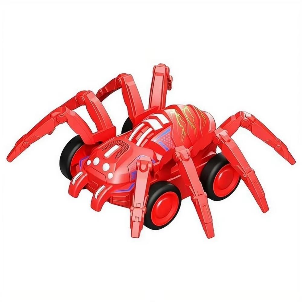 Shockproof Spider Stunt Vehicle Friction Powered Spider Toy Car Insect Shape Car Halloween Party