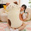 45-105 см Kawaii большой толстый живот кота плюшевые игрушки мягкие длинные животные кошка подушка для сна креативный подарок на день рождения для детей