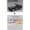 1:Масштаб 36 Модель игрушечного автомобиля BMW M5 Ford Mustang Volkswagen T-ROC Полицейская машина Литой сплав Открывающиеся двери Транспортные средства для моделей Подарки для мальчиков
