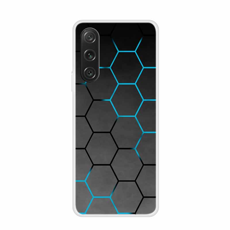 Чехол для Sony Xperia 1 VI Чехол для Xperia10 VI Роскошный Мягкий чехол из ТПУ-силикона для Sony Xperia 10 VI 2024 Ударопрочный Милый Новый Coque