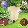 200CM X 240CM Huge Plant Cover with Zipper Drawstring Thickened Winter Tree Cover Freeze Protection Frost Cloth for Outdoor Plants