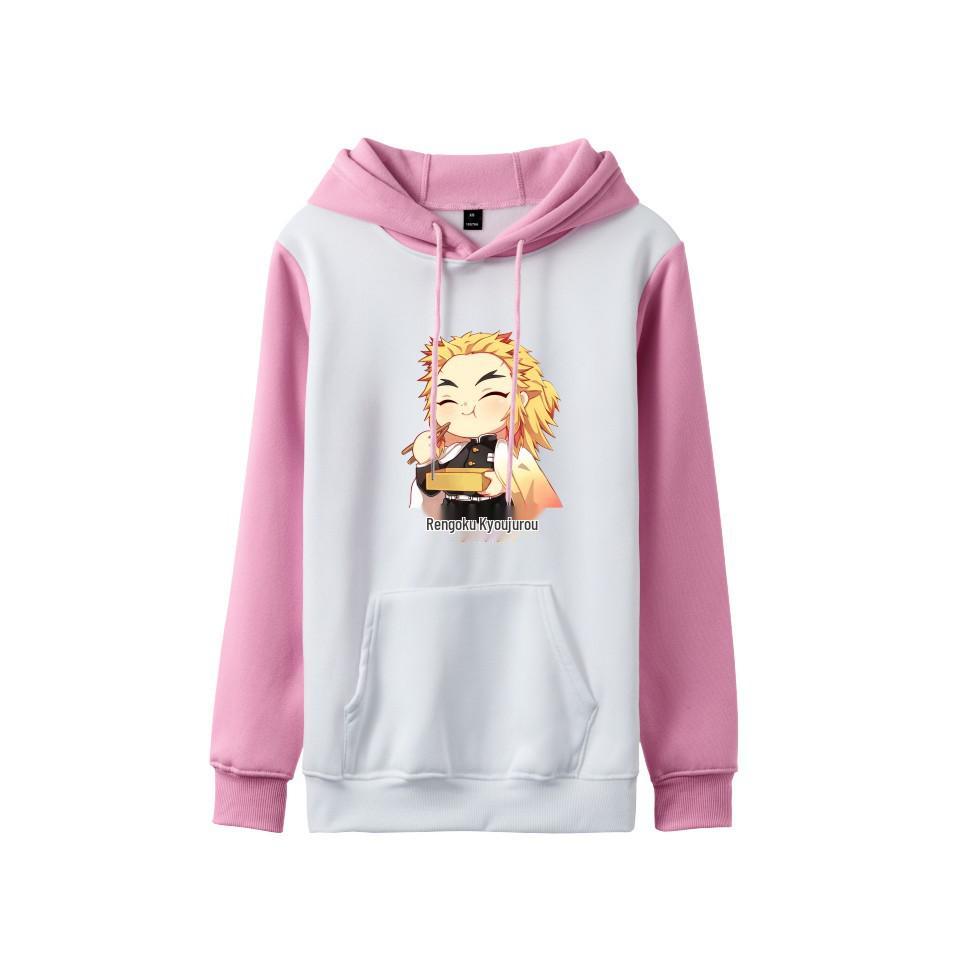 Kyojuro Rengoku Demon Slayer Hoodie - Anime Fleece Sweatshirt