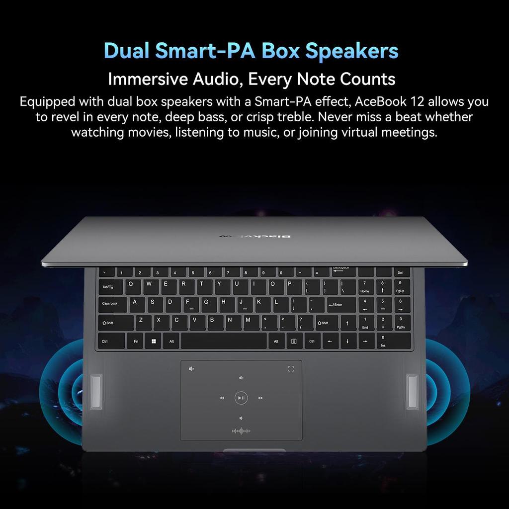 Blackview Ноутбук AceBook 12 16 дюймов 16 ГБ+512 ГБ Core™ 12th I5-12450H Windows 11 Pro Notebook