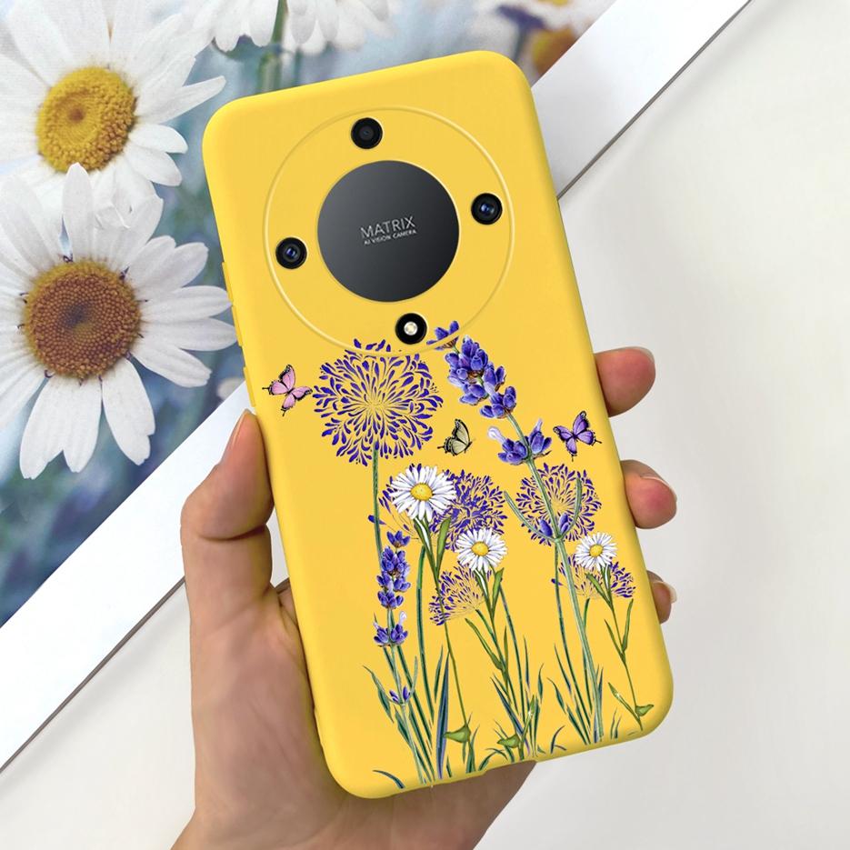 For Honor Magic6 Lite Case Magic 5 Lite Stylish Painted Cover Soft Silicone Phone Case For Honor Magic5 Lite Magic 6 Lite Bumper