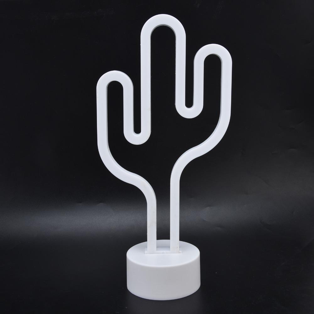 Battery Operated Neon Night Light Green Light LED Neon Lamp Durable Sign Light  Wedding Decoration