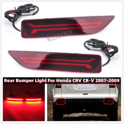 Светодиодный фонарь заднего бампера MZORANGE для Honda CRV CR-V 2007 2008 2009, отражатель тормозного света, задняя противотуманная фара, автомобильные аксессуары