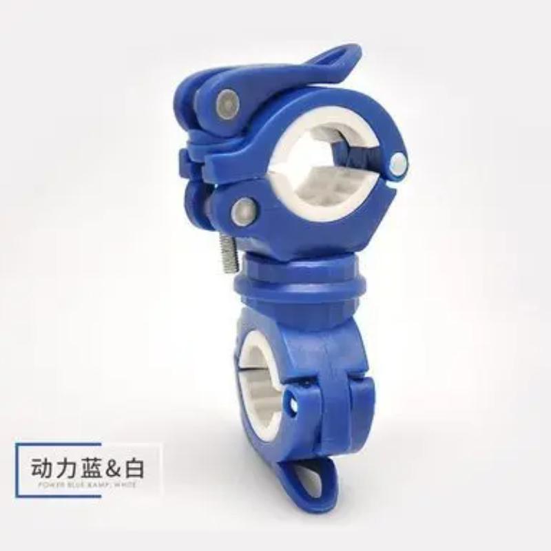 Зажим для фонарика для велосипеда, крепление для передней рамы фонаря, фиксированный кронштейн, аксессуары для горного велосипеда