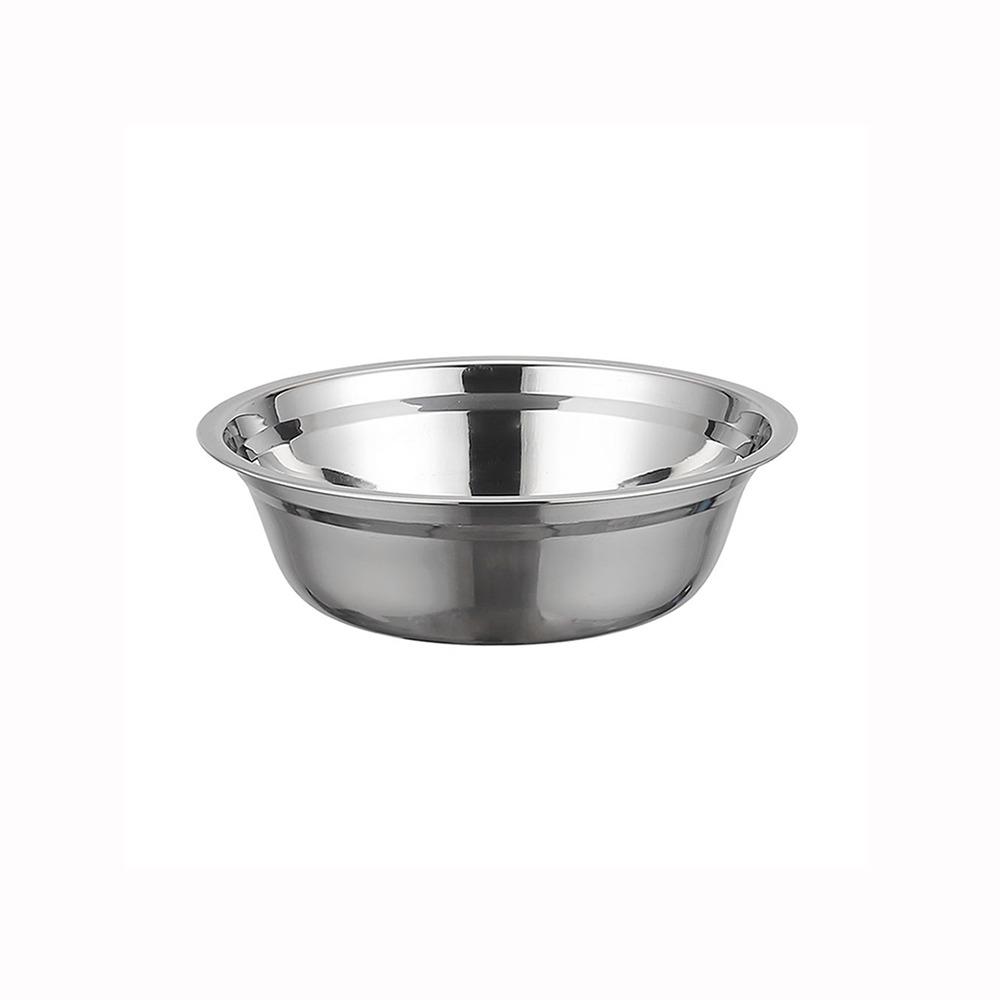 New Round Stainless Steel Bowls Thicken Multiple Sizes Prep Bowls Vegetable Bowl