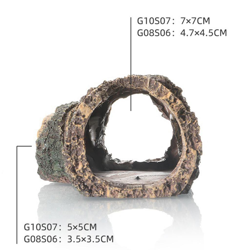 Гнилые обломки ведра. Затонувший лес. Дом креветок. Дом-убежище. Смола ремесла. Украшения для рыбных танков. Ландшафтный дизайн аквариума