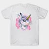 T Shirt Women Bunnicorn Harajuku Print Kawaii Tshirt Summer Short Sleeve Female T-Shirt Top Tee