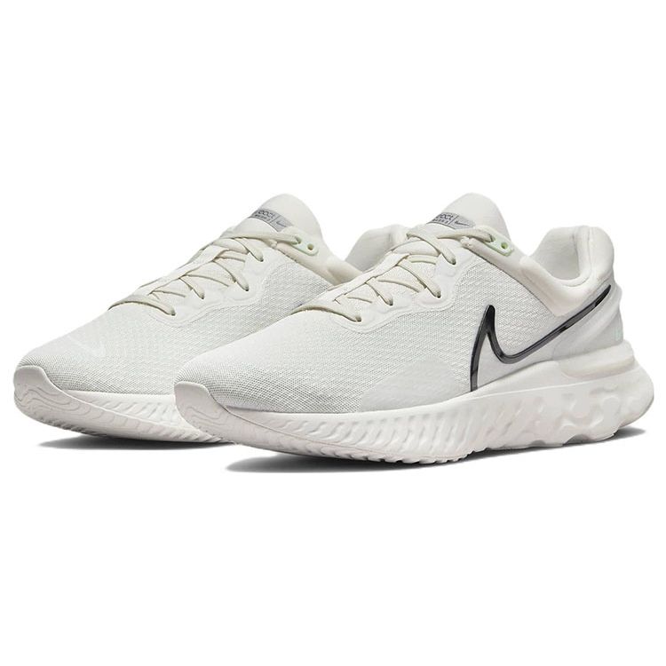 Nike React Miler 3 Phantom Light Bone Мужские кроссовки White Mint-Foam Black DD0490-004