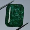 Natural Green Emerald Loose Gemstone Colombian Emerald Cut 6.58 ct for Jewelry Making and Crafts