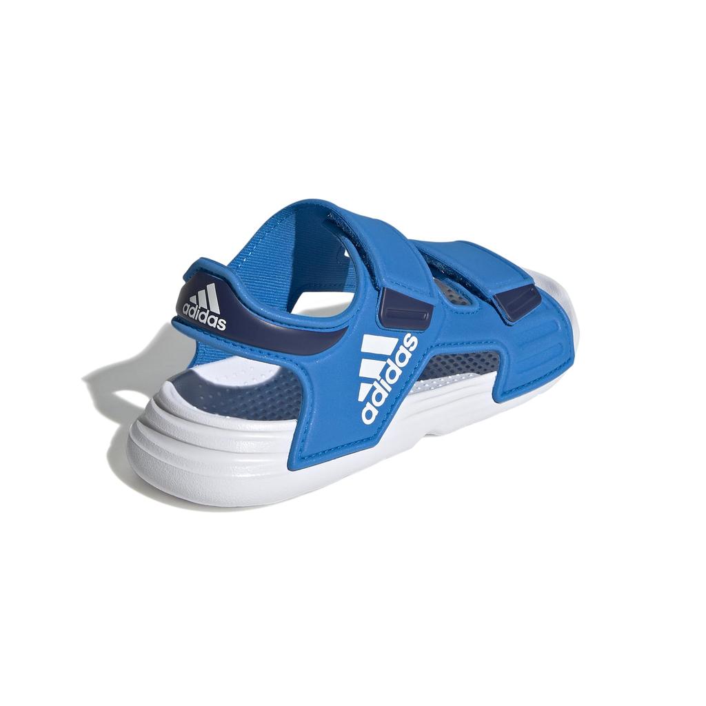 Adidas Alta Swim C Sports Blue Blue Cm Kids' Sandals, Rush/Footwear White/Dark (GV7803), 20.0