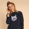 Women's Sweatshirt - KITTY SUNGLASSES