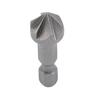 Chamfer Hex Shank Flute Countersink Drill Bit 90 Degree Cutting Tool Six Flute Chamfer