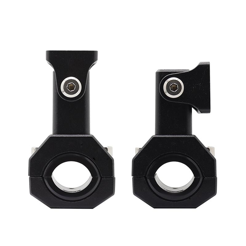 Мотоциклетные светодиодные фары, прожекторы, зажимы, кронштейны, зажим для трубки, комплект крепления для мотоцикла, противотуманные фары, аксессуары для мотоциклов