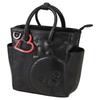 Сумка-тележка Coq Черная Сумочка с персонажем Куриное сердце Карабин Милая Гольф LG4FTT45L BK00 [Le Sportif] Женская (черный)
