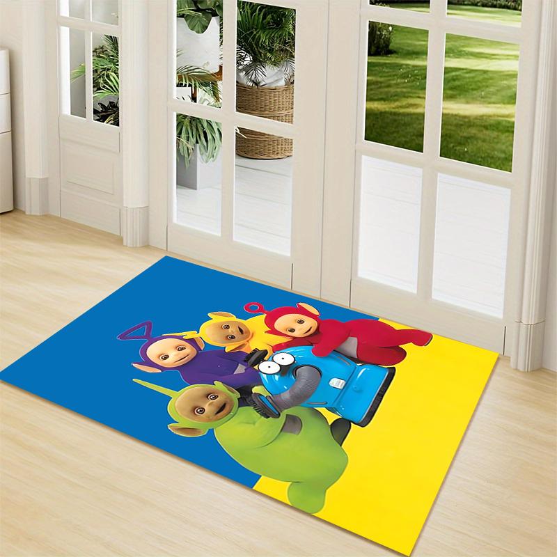 1Pc Rainbow Friends Parade Carpet Rug Customizable Soft Washable Antislip Home Living Room Sofa Mats Personalized Rug 0917103