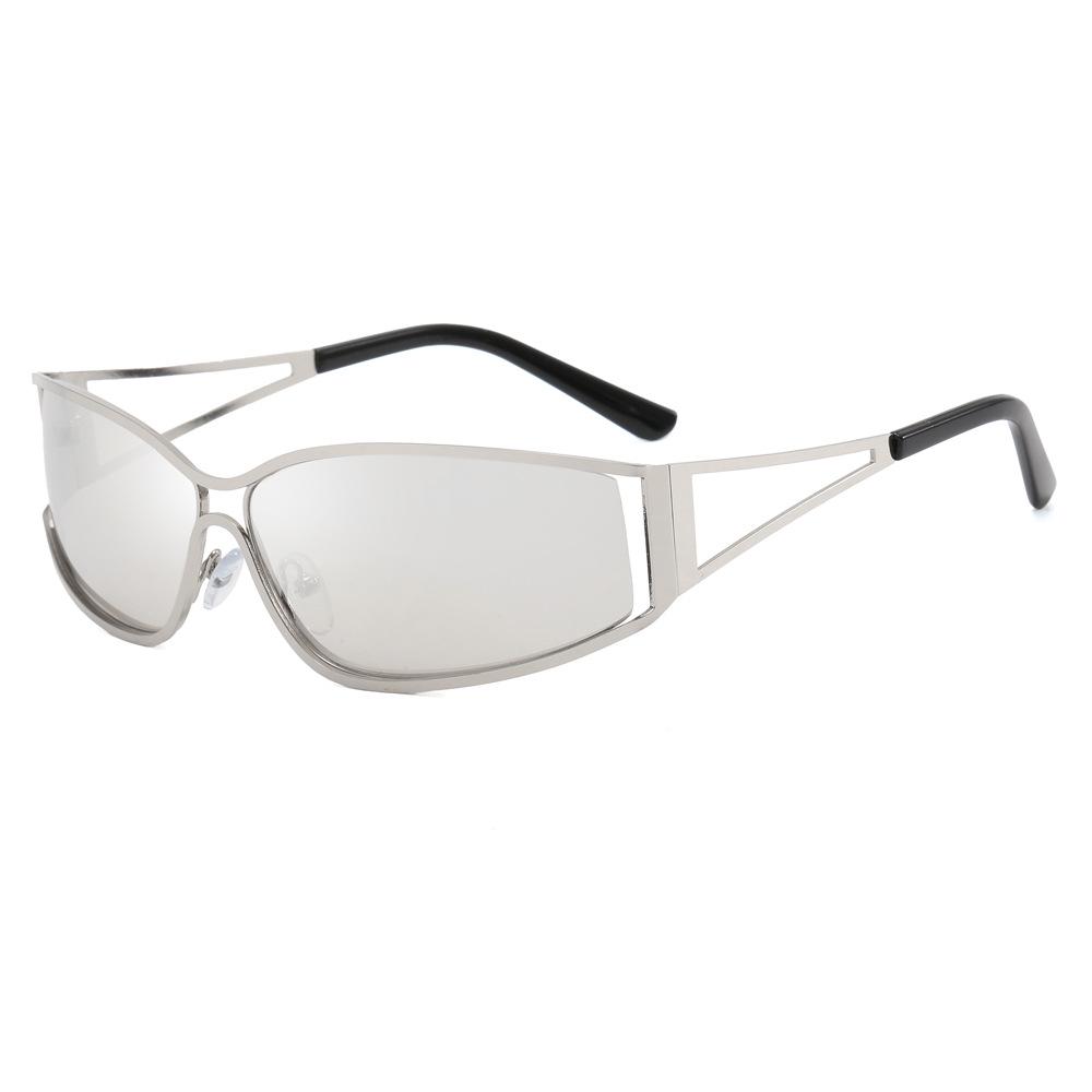 Ретро Солнцезащитные очки с вырезами для маленького лица - Европейский и американский уличный стиль