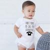 Don't Make Me Call Grandma Print Baby Romper Summer Toddler Baby Girl Boy Short Sleeve Jumpsuit