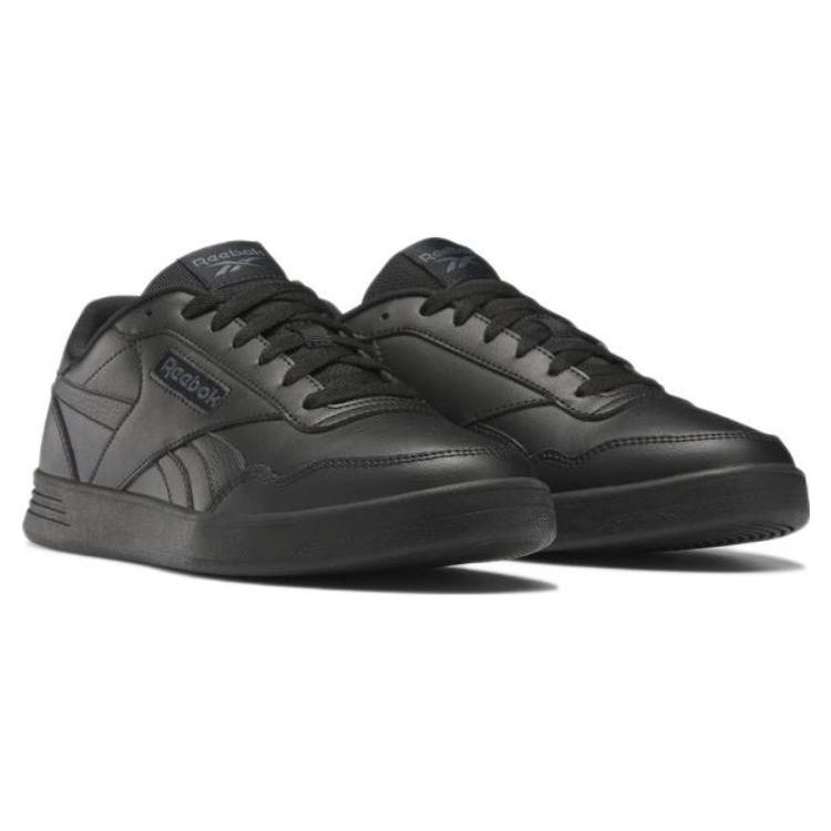 Reebok Court Advance Classic Удобные Универсальные Низкие Кроссовки Унисекс Черные GZ9621