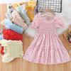 Girls' Summer Dress New Baby Bubble Sleeve Princess Dress Children's Summer Fashion Fairy Dress
