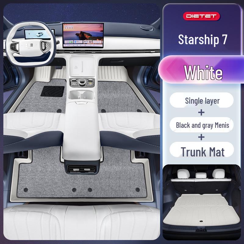 Коврики для ног Galaxy Starship 7 TPE2025 для автомобиля Geely Galaxy EM-i, Аксессуары для интерьера