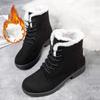 Snow Women Boots Flat Boots for Women Platform Ladies Shoes Plush Keep Warm Boots Ladies Fur Winter Shoes Women Botas Mujer