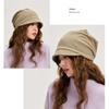 Solid Color Slouchy Baggy Caps Keep Warm Skull Cap Chemo Cap Beanie Hat  Autumn Winter