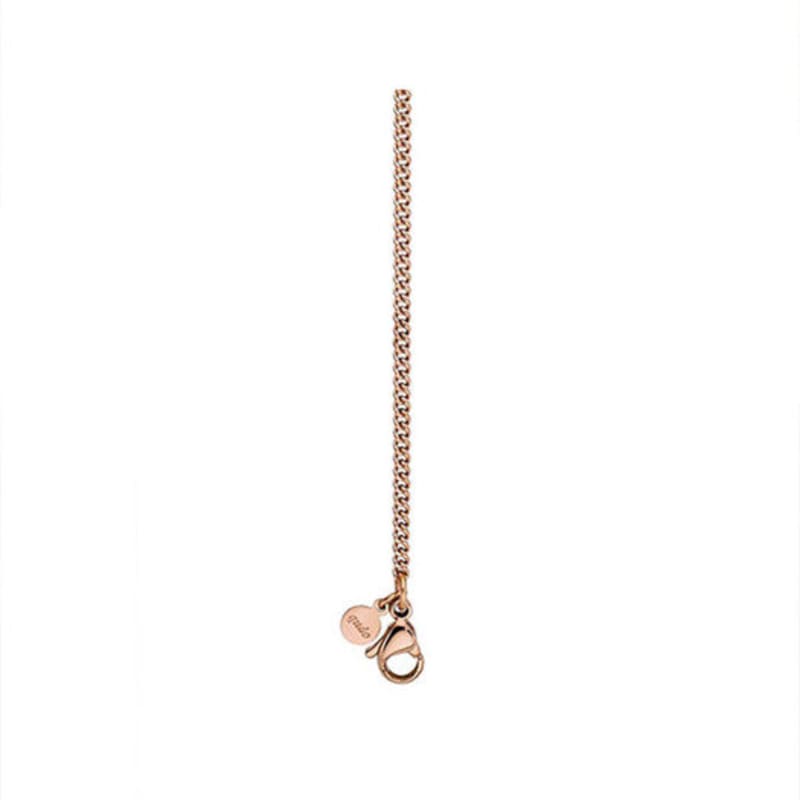 qudokorea link chain necklace (rose gold)