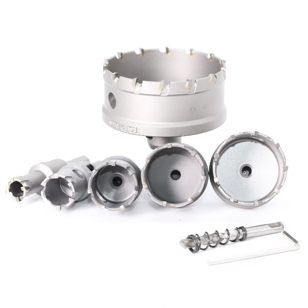 1 Piece 5A Carbide Insert TCT Drill Bit Hole 12mm Group Hole Saw Stainless Steel and Metal Alloy Drilling