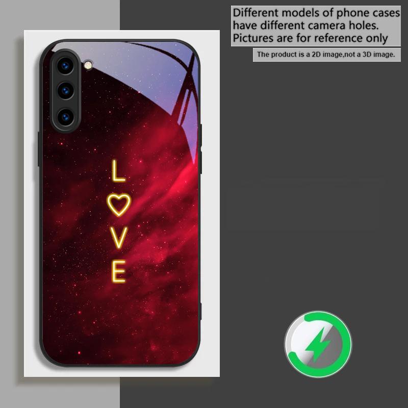 Великолепная Огненная Роза Подходит для Samsung Galaxy S26 Ultra S20 FE S21 S22+ S23 Plus S24 S25 Edge Магнетизм Стекло Чехол для Телефона