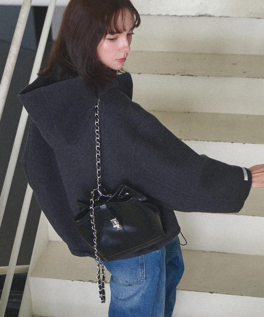 SLOWLOLLI Urban Hooded Handmade Coat_2 Colors