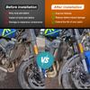 Motorcycle Accessories For BMW R1200RS 2015-2018 R 1200 1250 RS R1250RS 2019- Front Fender Mudguard Extension Splash Extender