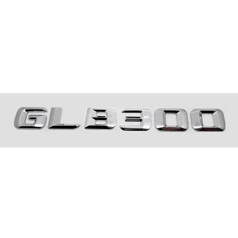 Car Letter Sticker Rear Emblem for Mercedes Benz GLB180 GLB200 GLB220 GLB250 GLB260 GLB300 GLB350 GLB400 GLB450 Trunk Decal