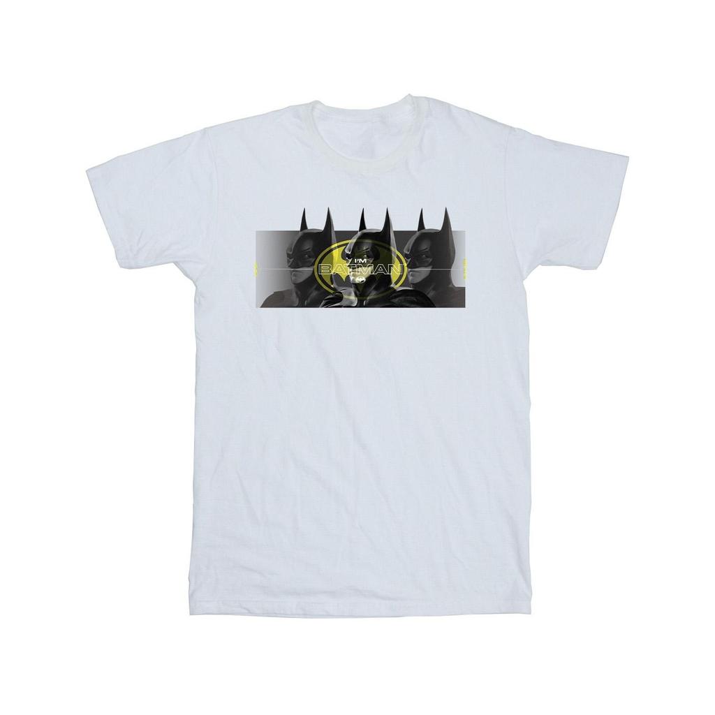 DC Comics Mens The Flash Batman Portraits T-Shirt