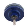 1Pc Lawn Mower Power Drill Knife Blade Scissors Sharpener Head Grinding Tool
