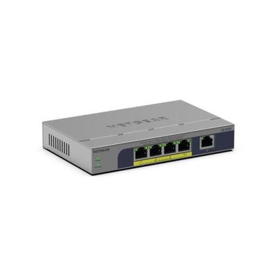 5-портовый управляемый коммутатор GB с поддержкой PoE+ GS105P