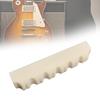 Acoustic Guitar Pre Slotted Bone Nut Replacement 6 String Guitar Top Nut Up Saddle Music Instrument Parts Easy Install