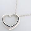 TIFFANY&Co. Open heart Necklace Elsa Peretti Silver925 8.6g Women Used