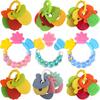 Baby Soft Rubber Rattle Fruit Style Teether Toy Newborn Food Grade Silicone Teethers Infant Training Bed Toy Kids Chewing Toys