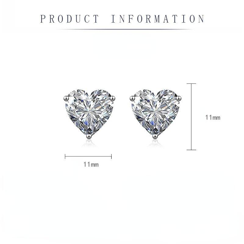 BELLA BOX Новые милые серьги в форме сердца, темперамент, цвет любви, сокровище, 10*10, серьги, аксессуары для вечеринок